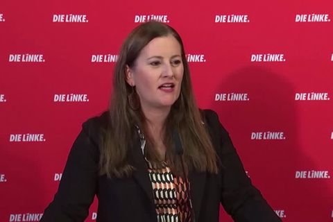 Video: Linke setzt nach Wagenknechts Austritt auf Neustart und Wiedereinzug in den Bundestag