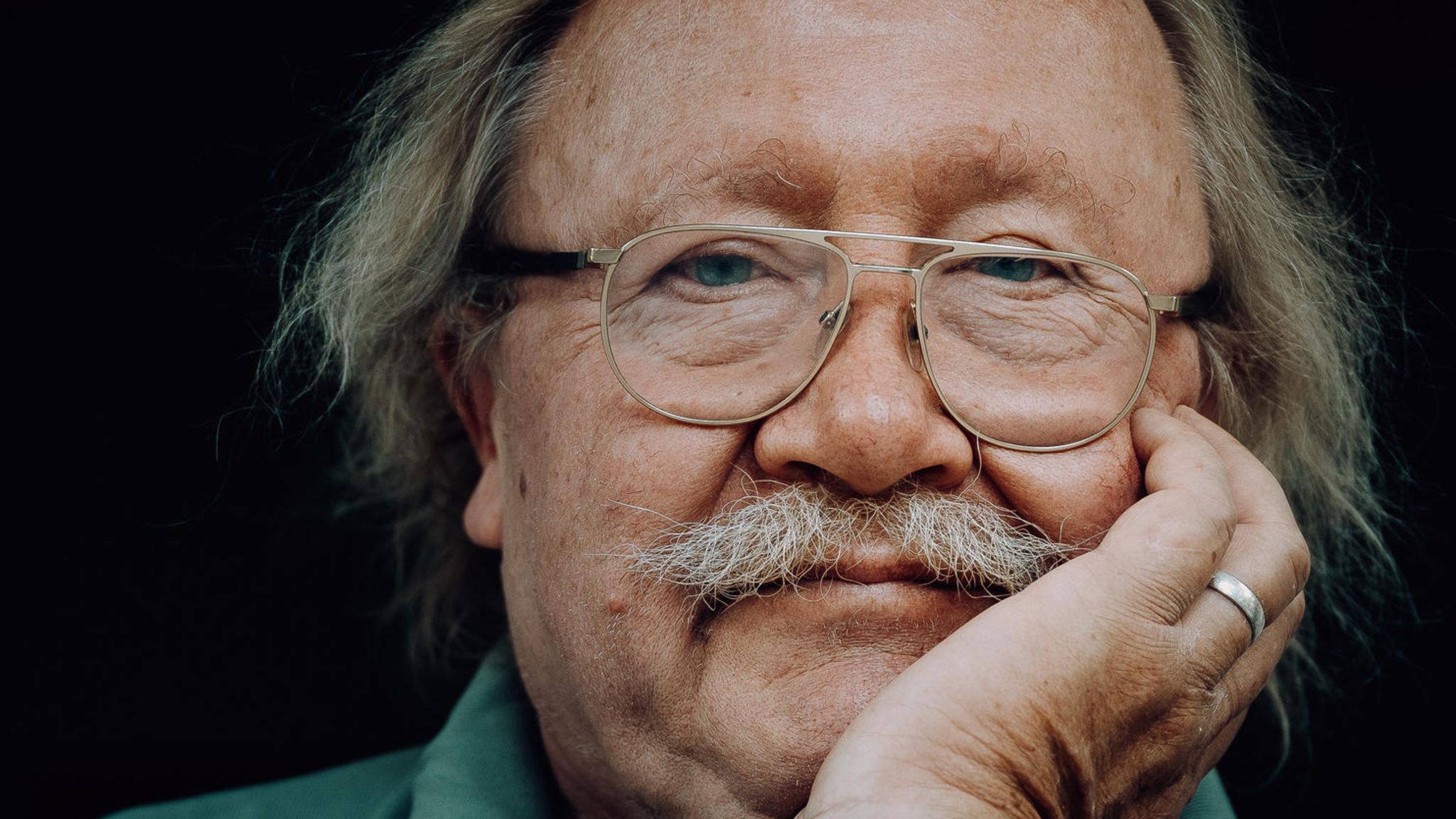 Portrait Nahaufnahme Peter Sloterdijk