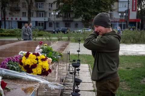 Krieg Ukraine Trauer