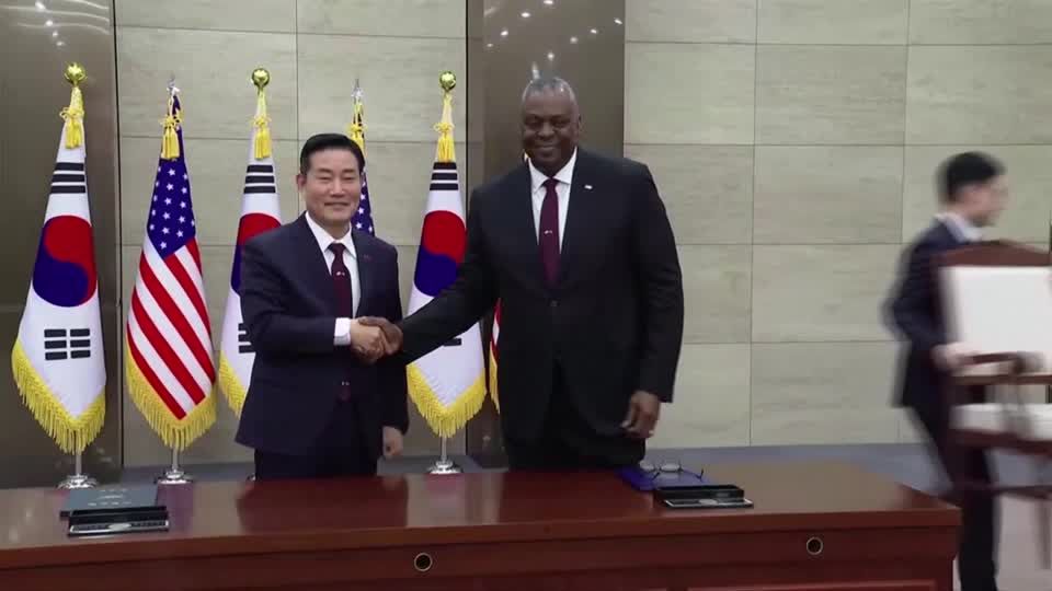 Video: Südkorea und USA überarbeiten Nordkorea-Abkommen Video: Südkorea und USA überarbeiten Nordkorea-Abkommen