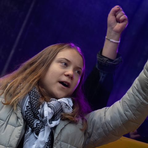 Klimaaktivistin Greta Thunberg