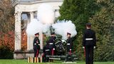 Salutschüsse zu Ehren König Charles
