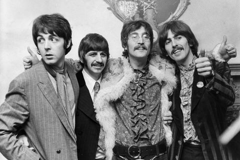Die Beatles (v.l.): Paul McCartney, Ringo Starr, John Lennon und George Harrison