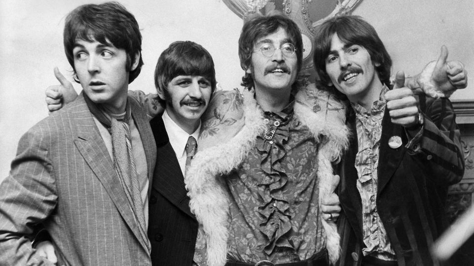 Die Beatles (v.l.): Paul McCartney, Ringo Starr, John Lennon und George Harrison