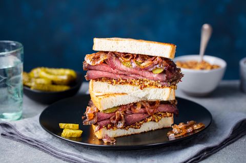 Sandwich mit Roastbeef