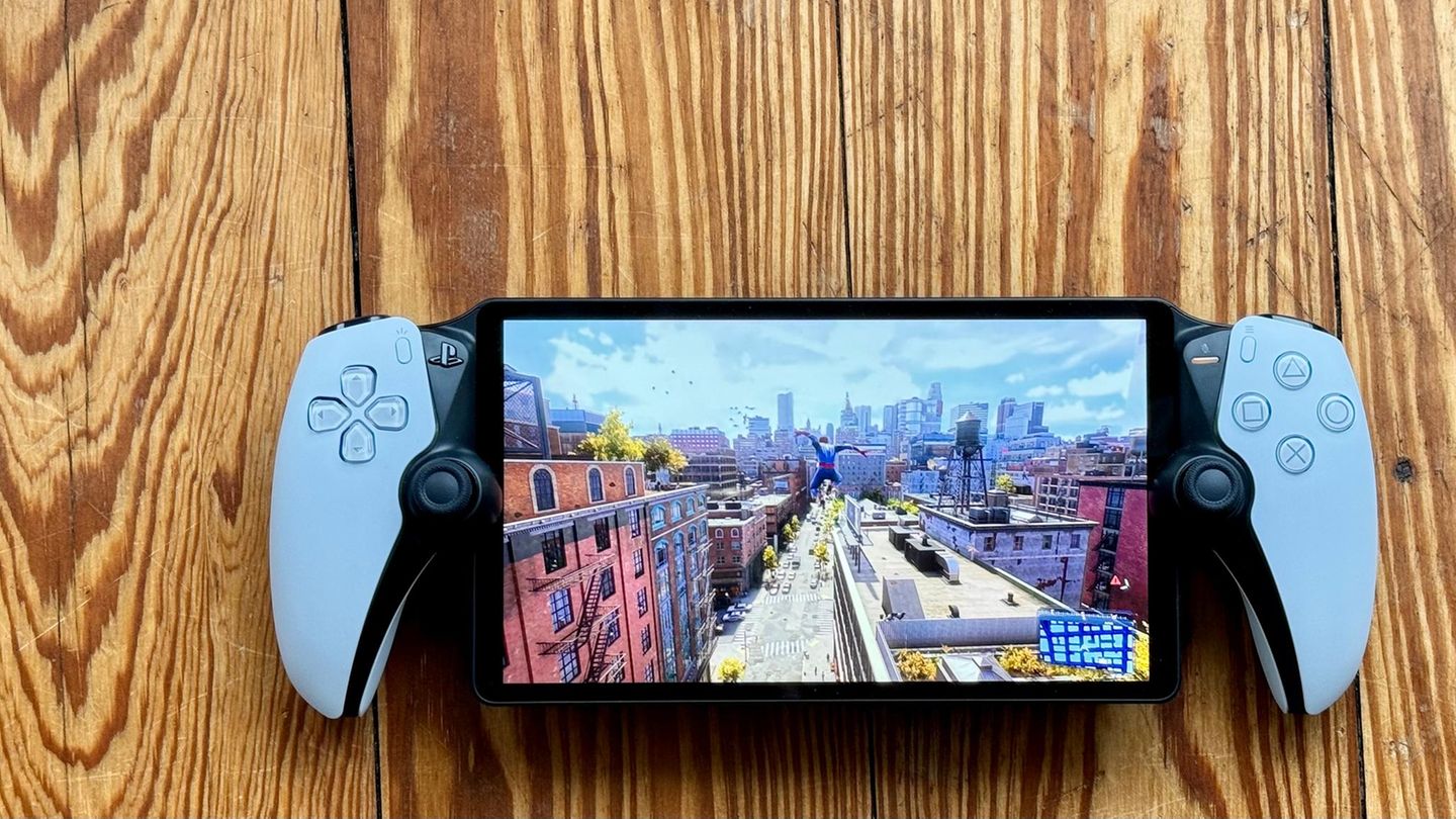 Scharfe Grafik weg vom Fernseher: Wenn das Playstation Portal funktioniert, zeigt es Spiele wie "Spider-Man 2" in seiner vollen Pracht