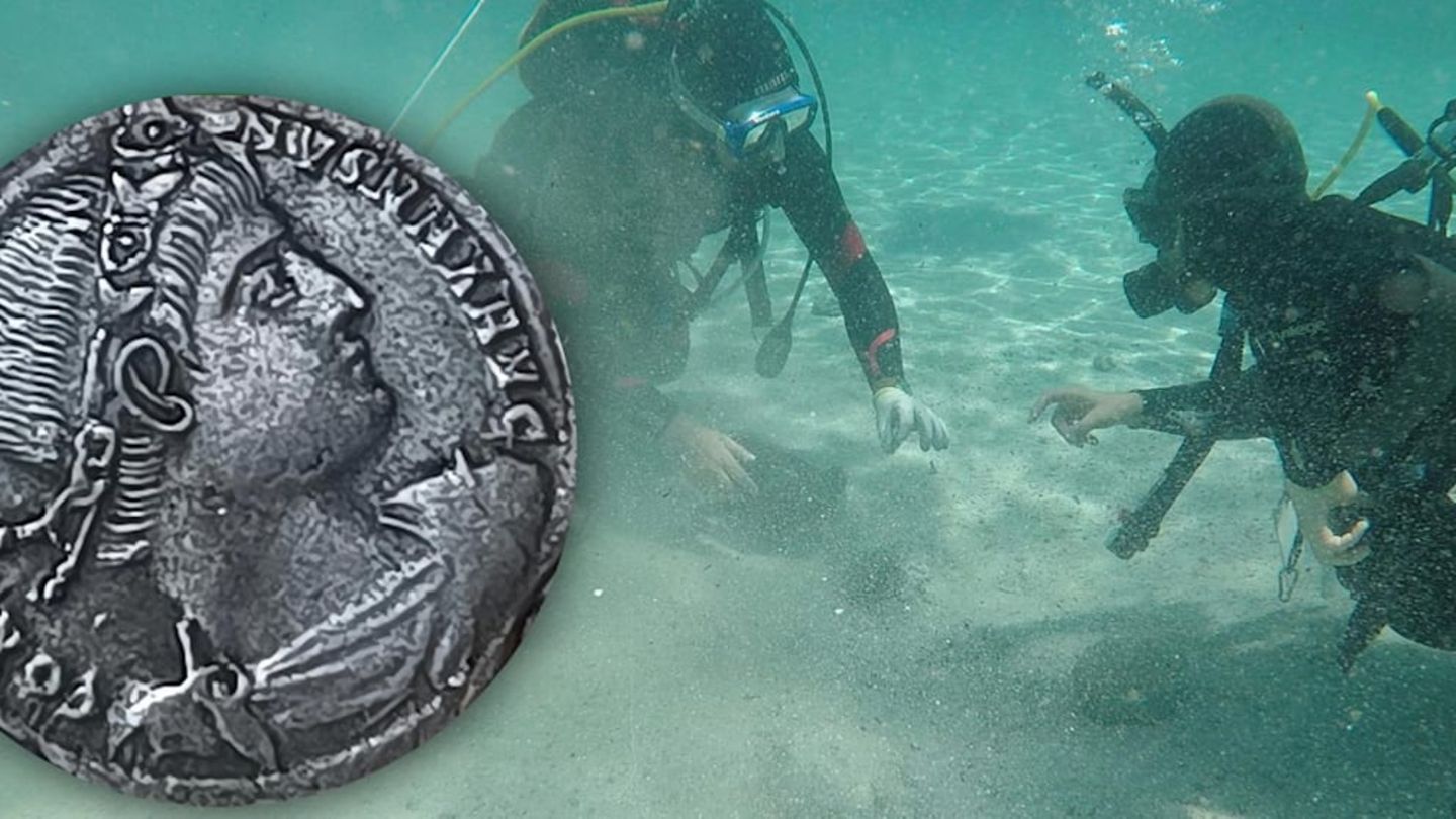 50.000 Bronzemünzen aus der Antike: Gewaltiger Schatz auf dem Meeresgrund vor Sardinien entdeckt
