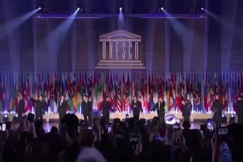 Video: K-Pop am Unesco-Hauptsitz in Paris