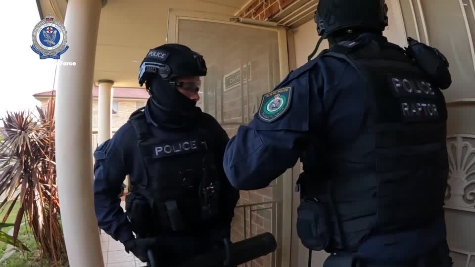 Video: Organisierte Kriminalität: Große Polizeiaktion in Australien