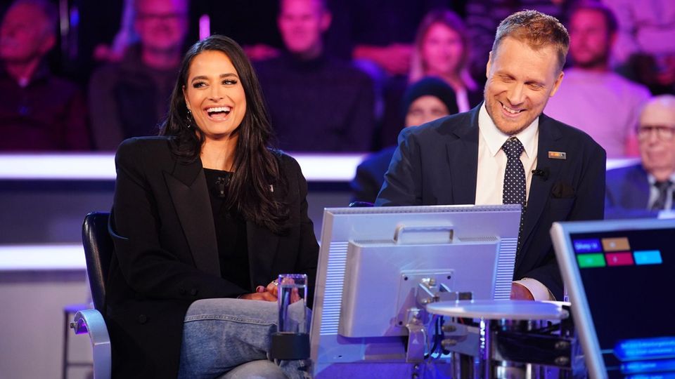 Amira Und Oliver Pocher Gemeinsam Beim "Wer Wird Millionär ...