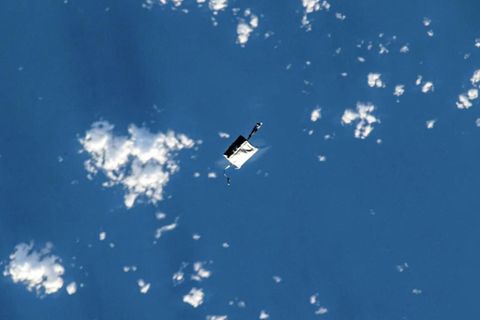 Bei Außeneinsatz: ISS-Astronautinnen verlieren Werkzeugtasche im All – so können Sie sie am Nachthimmel sehen