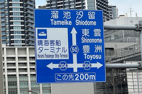 Auf den Straßen von Tokio