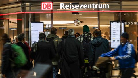 Bahnstreik Reisende DB