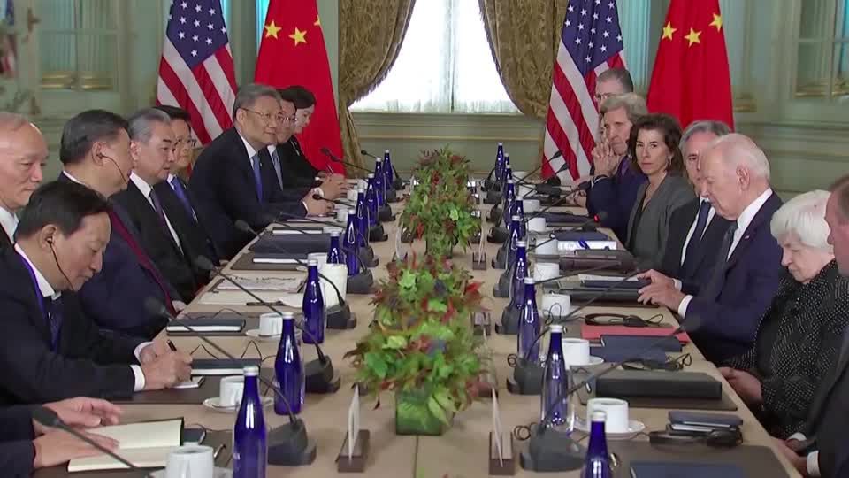 Video: Biden empfängt Xi - "Wichtigste bilaterale Beziehung der Welt"