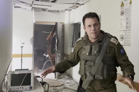 Gazastreifen: Video veröffentlicht: Israel meldet Waffenfund in Al-Schifa-Krankenhaus