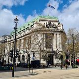 Ein prachtvolles Eckgebäude – das Australia Haus in London die Kulisse für die Zauberbank in "Harry Potter"