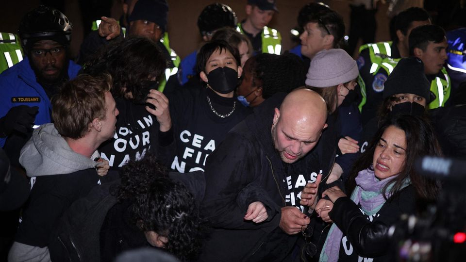 Washington: Pro-Palästinensische Proteste führen zu Zusammenstößen