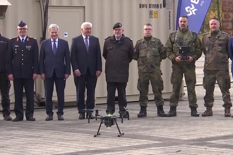 Video: Verteidigungseinblicke bei Staatsbesuch