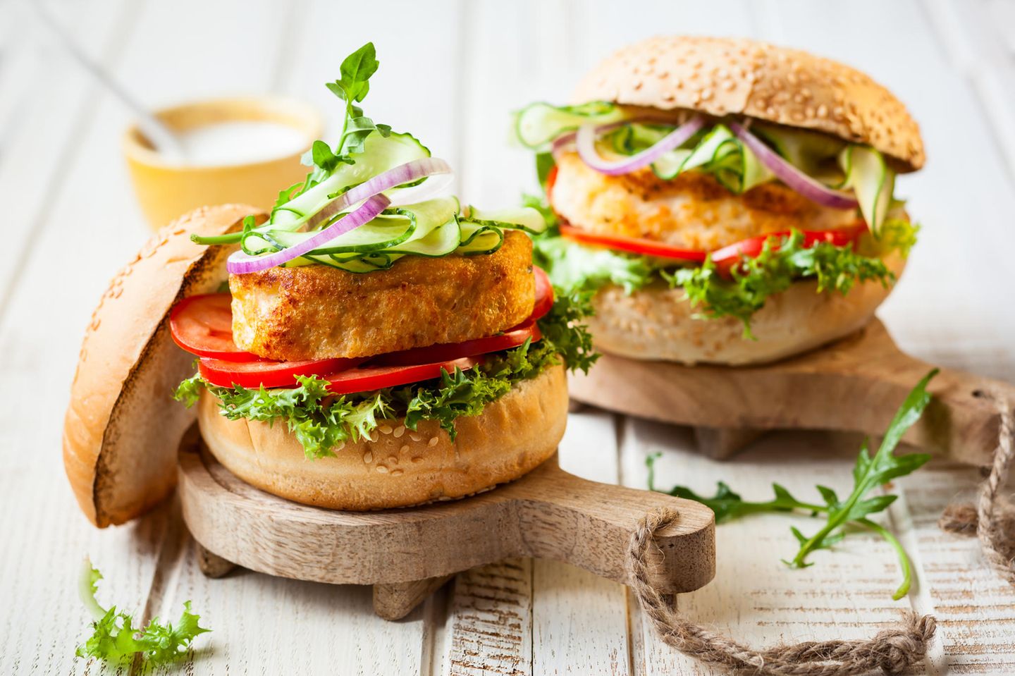 Krabben Burger