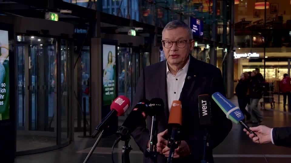 Video: Nach Lokführerstreik - Bahn strebt Regelbetrieb ab Freitag an