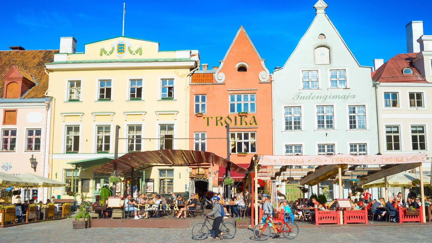 Die Altstadt in der Hauptstadt Tallinn: In Estland gilt in der Gastronomie ein Mehrwertsteuersatz von 20 Prozent.