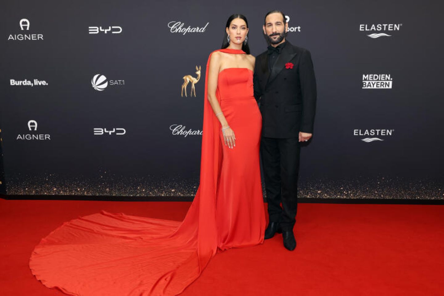 Rebecca Mir und Massimo Sinató