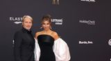 Mads Mikkelsen und Laura Wontorra