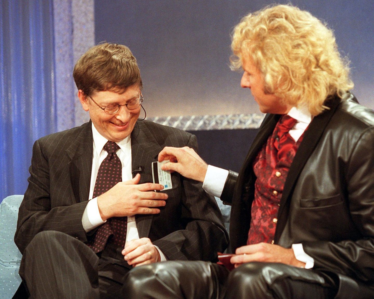 Blick ins Portemonnaie "Wetten, dass ..?" 2000 aus Leipzig