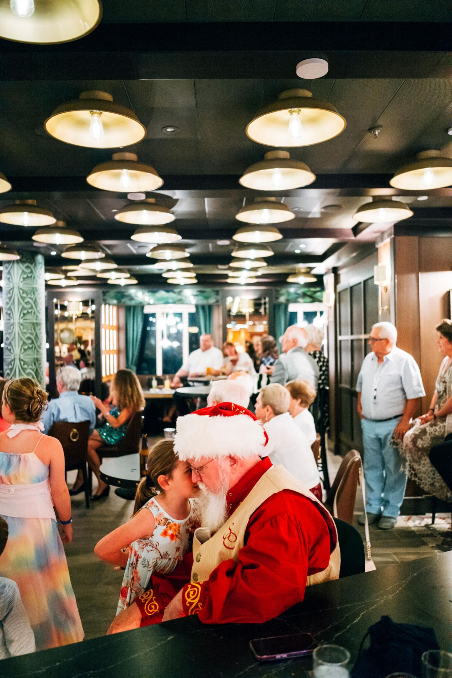 Santa mit Kind Santa mit Kind
