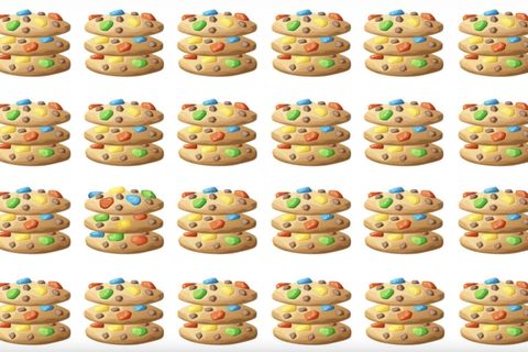 Keks-Suchbild: Kniffliger Augentest: Können Sie den einzigartigen Cookie finden?