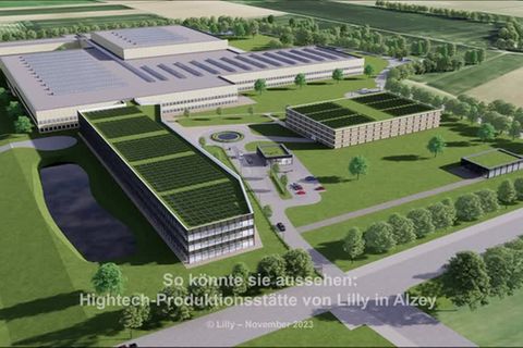 Video: US-Pharmariese Eli Lilly investiert rund zwei Milliarden in Alzey