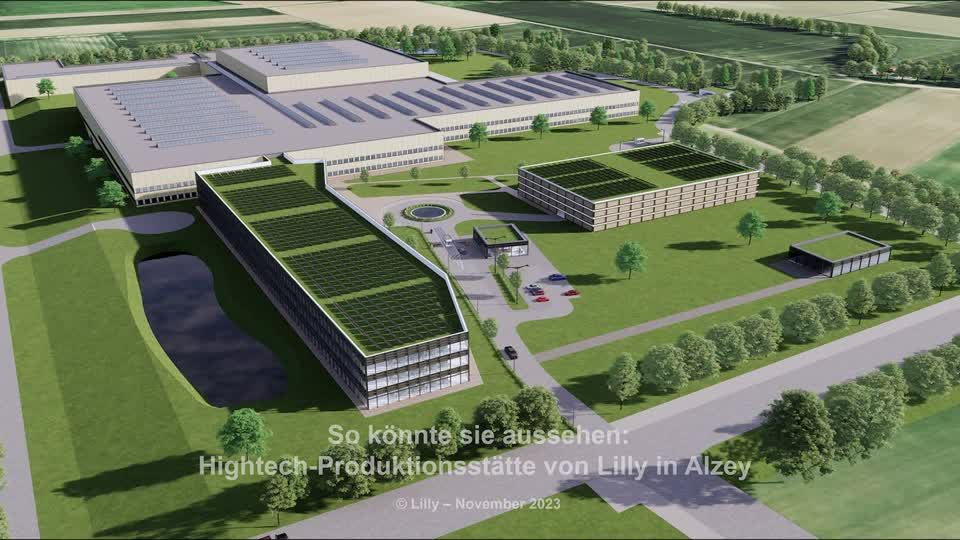 Video: US-Pharmariese Eli Lilly investiert rund zwei Milliarden in Alzey