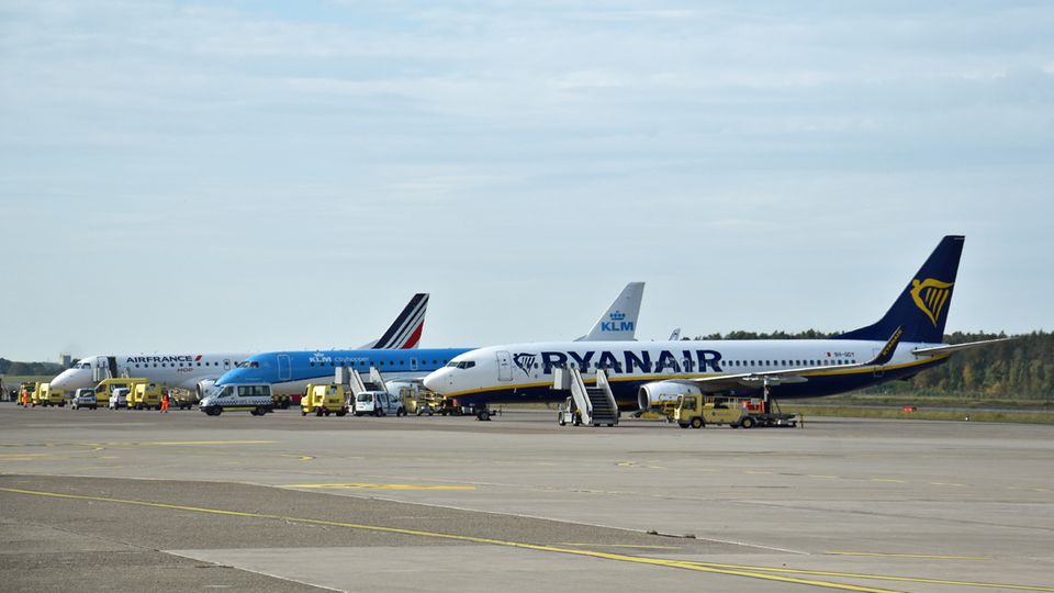 Flugzeuge am Albrecht-Dürer-Airport in Nürnberg: Austrian und Swiss haben ihre Flüge nach Nürnberg zum Winterflugplan 2023 komplett eingestellt und British Airways ab Anfang Februar 2024