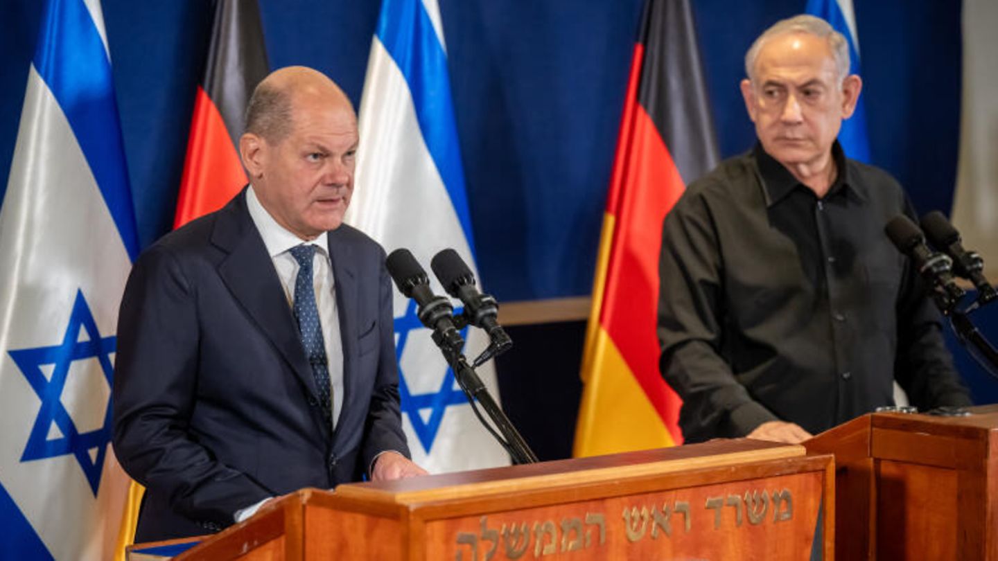 Chancellor Olaf Scholz Stands for Two-State Solution & Criticizes ...
