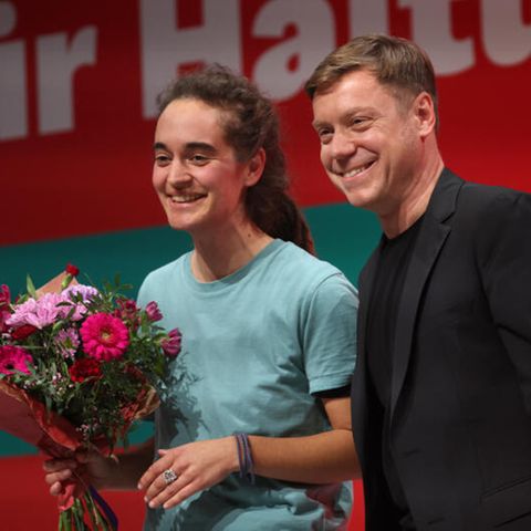 Das neue Spitzenduo der Linken: Carola Rackete (l.) und Martin Schirdewan