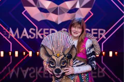 Katja Ebstein wurde bei der Show "The Masked Singer" enttarnt