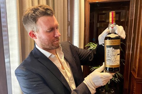 Der Schätzpreis für die Whisky-Flasche "The Macallan 1926 Adami" lag bei rund 750.000 Pfund