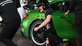 Natürlich durften bei dem Großevent auch nicht die Promis fehlen. Starkoch Gordon Ramsey durfte im Porsche sogar eine Runde drehen.