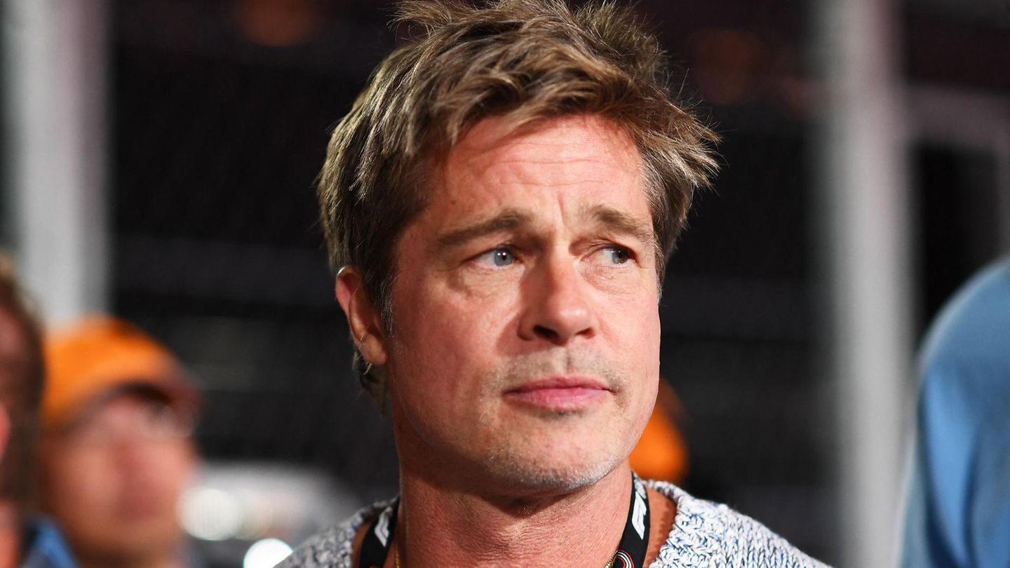Brad Pitt war quasi beruflich beim Rennen: Der Hollywood-A-Lister dreht gerade einen Film über die Königsklasse des Autosports