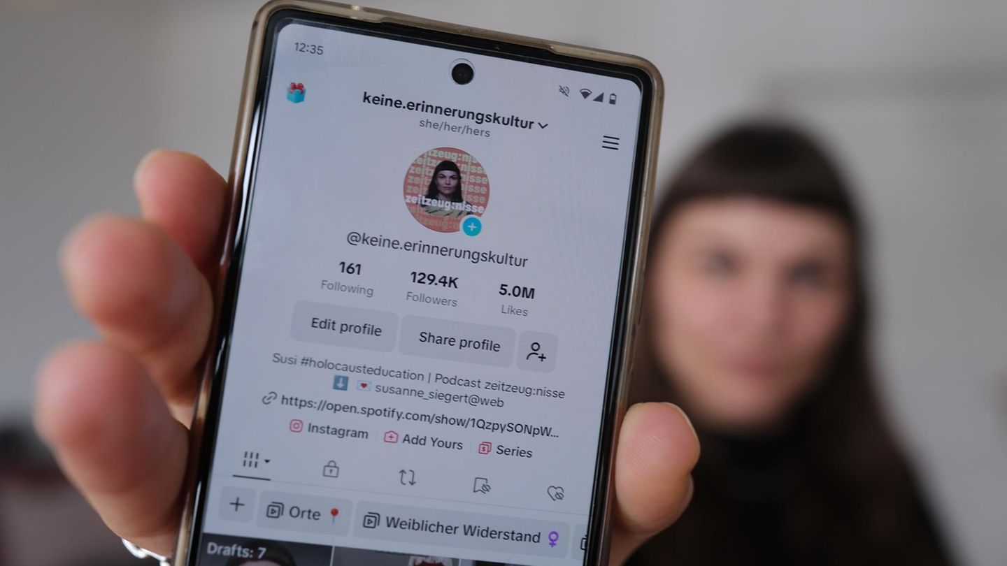Viele Influencer:innen setzen sich auf TikTok gegen Antisemitismus ein