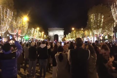 Video: Weihnachtsstimmung in Paris