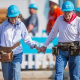 Die Carters in Arbeitskleidung 2018