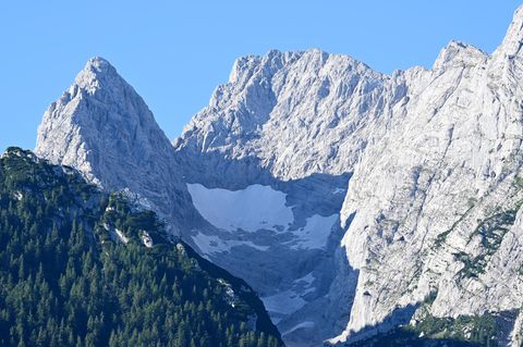Gletscher schmelzen in Deutschland