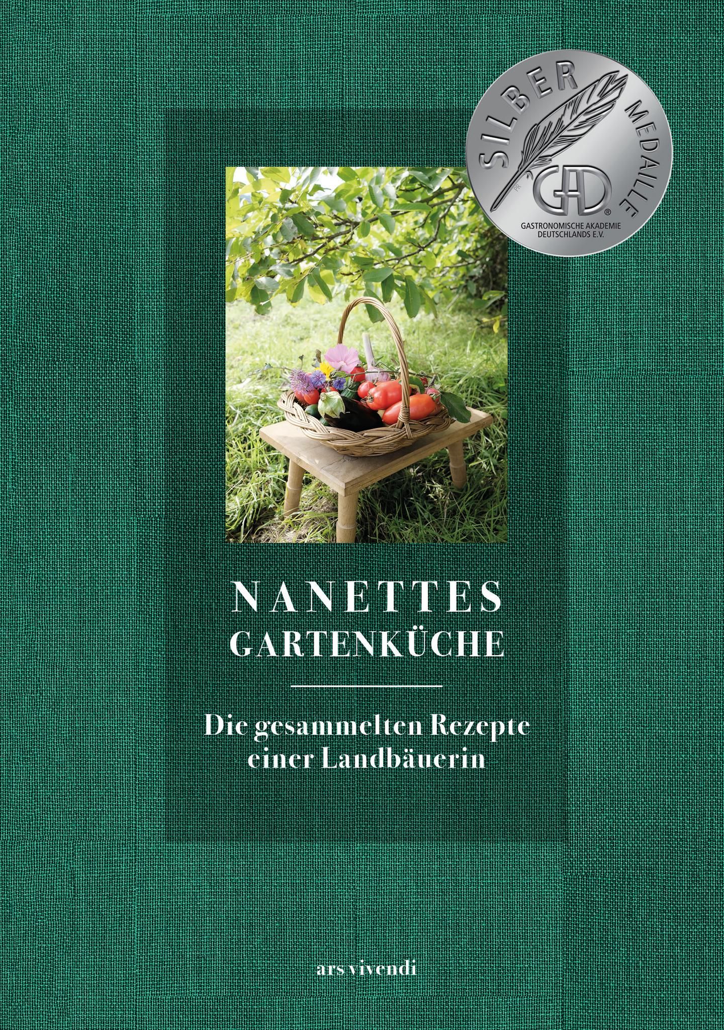 Buchcover: Kochbuch: Nanettes Gartenküche