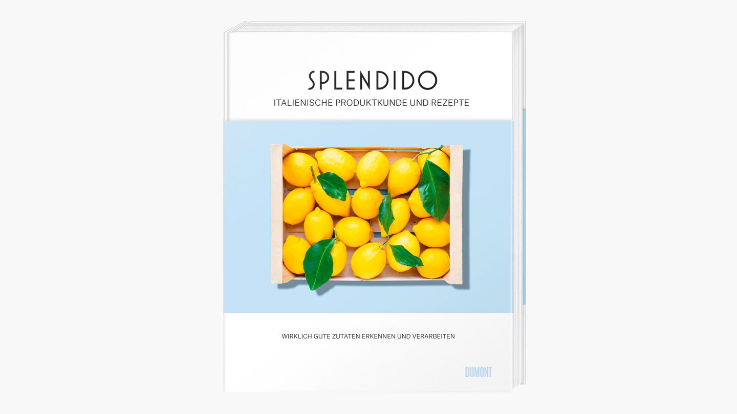 "Splendido" Buchcover: Kochbuch: Splendido