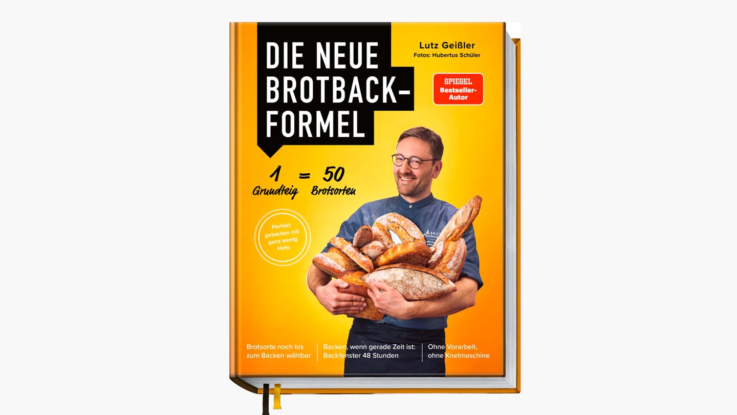 Die neue Brotback Formel von Lutz Geißler Buchcover: Kochbuch: Die neue Brotbackformel