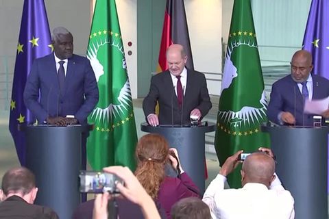 Video: Scholz regt zu Gründung afrikanischer Freihandelszone an
