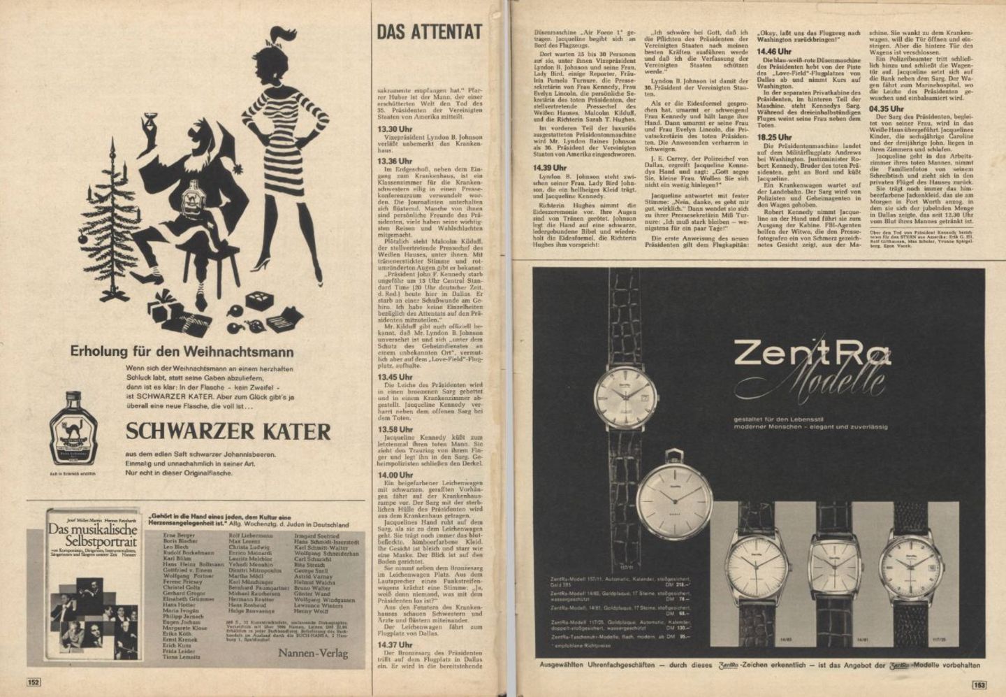 stern 1963 zum Attentat auf John F. Kennedy (JFK)