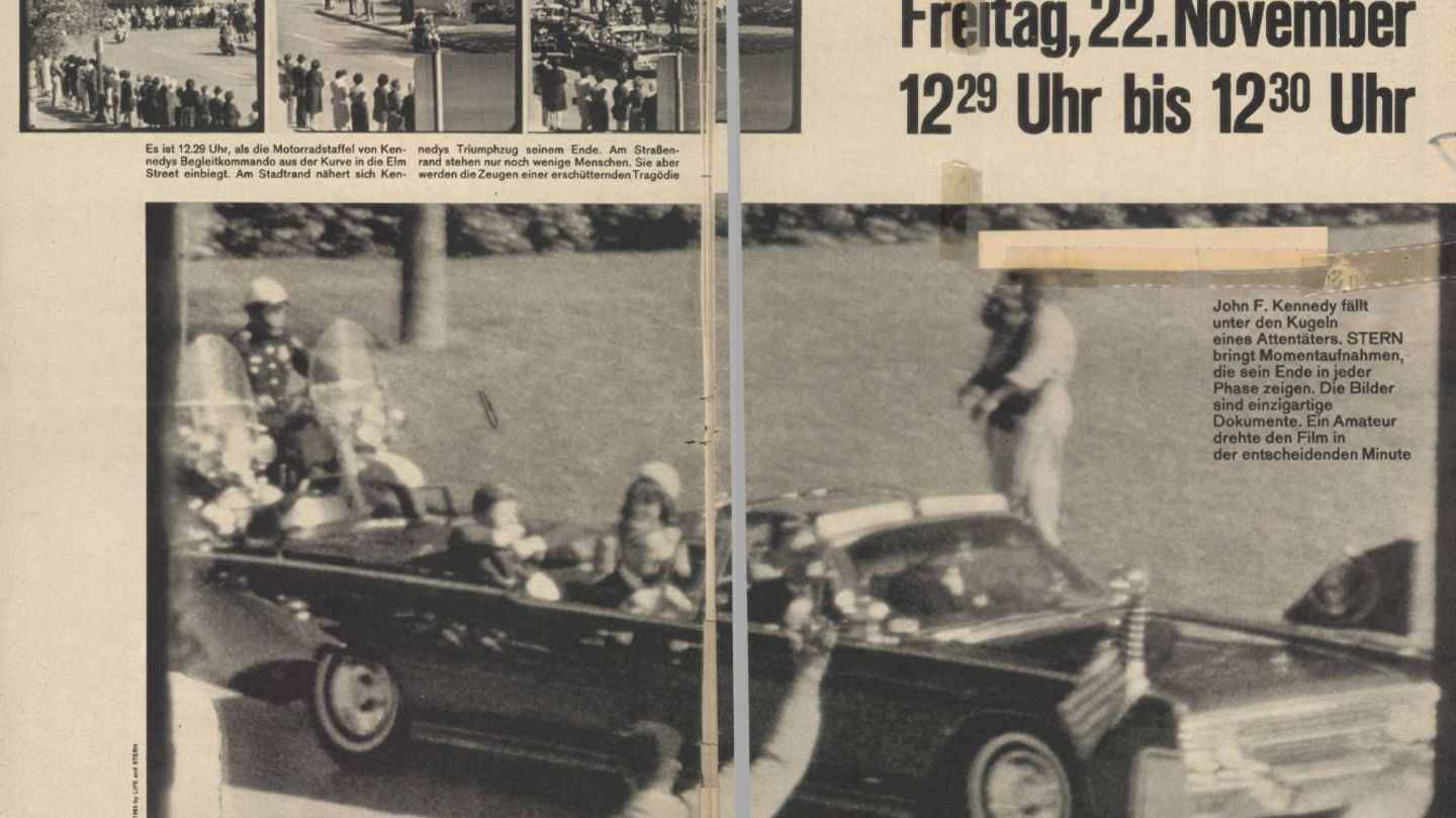 JFK assassination attempt in 1963: This is what the stern reported 60 years ago