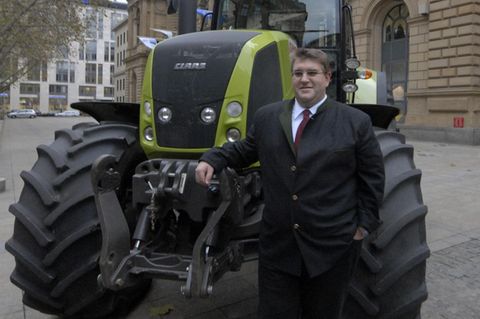 Foto aus besseren Zeiten: Siegfried Hofreiter 2016 als Chef von KTG Agrar